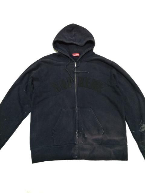 Supreme Vintage SUPREME Arc Logo Hoodies Made In Usa Distressed