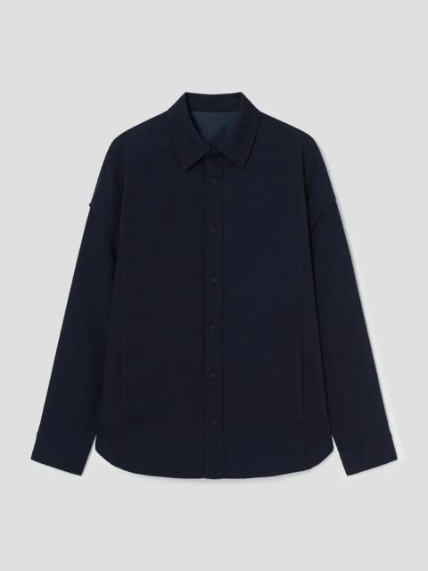 JUUN.J Twill Cotton Back Slit Shirt