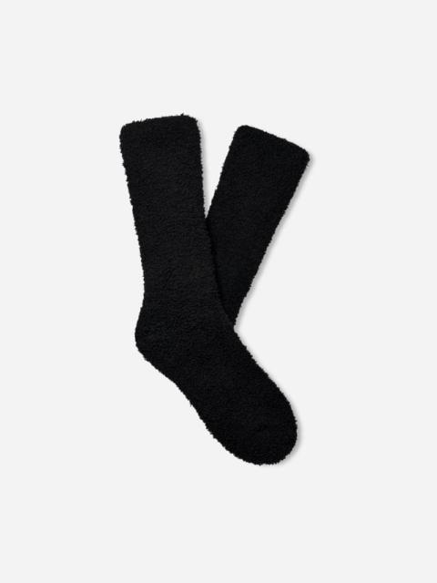 UGG ® Men's Fincher Ultra Cozy Crew Polyester Blend/Recycled Materials in Black/