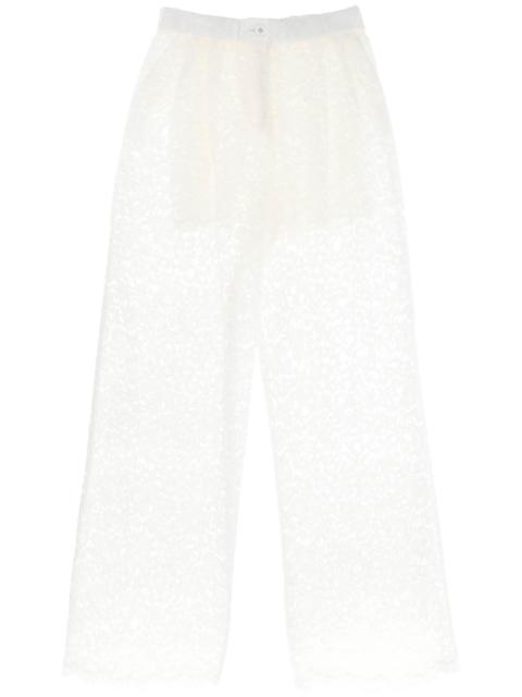 Dolce & Gabbana Pajama Pants In Cordonnet Lace