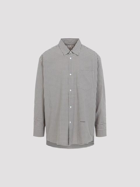 Marni Marni Micro Check Pattern Shirt Men
