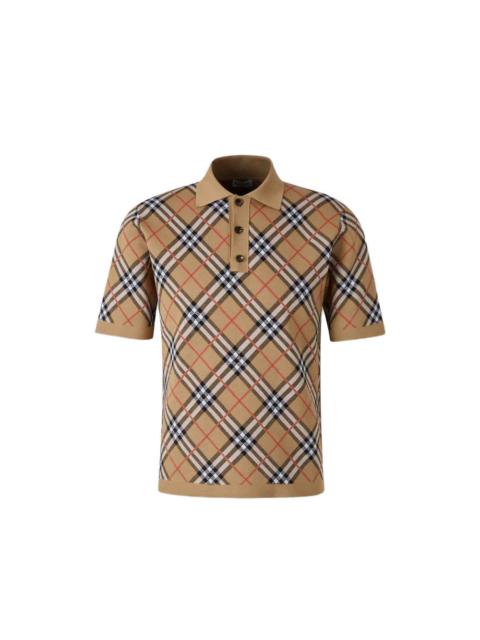 Burberry Burberry Neutrals Polo Shirts Men