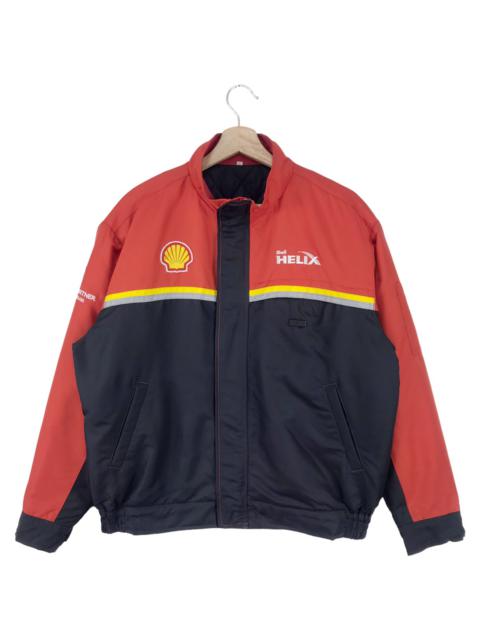 Other Designers Sports Specialties - Ferrari Shell Team Racing Technical Crew Bomber Jacket