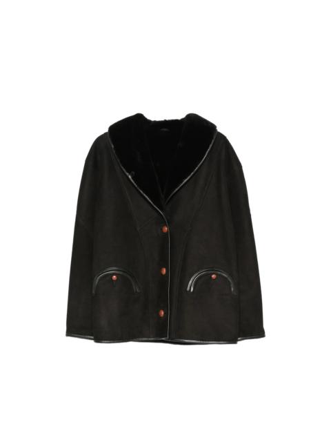BLAZÉ MILANO Blazé Milano Black Jackets - Faux Fur & Shearling Jackets Women