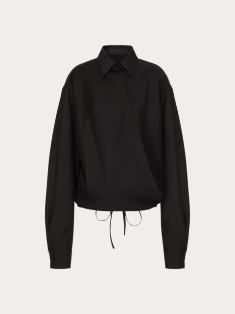 Valentino TECHNO LIGHT WOOL SHIRT