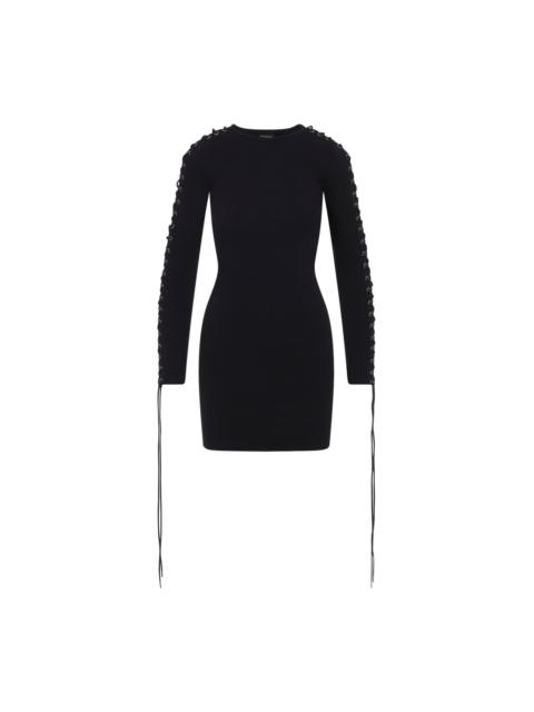 BALENCIAGA Balenciaga Lace-Up Mini Dress Women