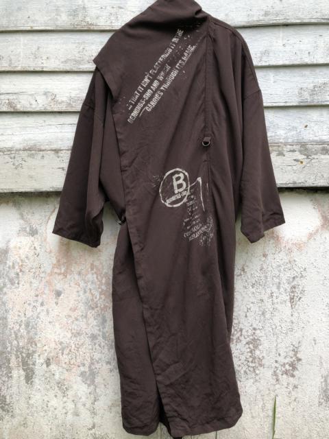 Japanese Brand - BERNING SHO PRINTED BONDAGE STRAP SEDITIONARIES KIMONO