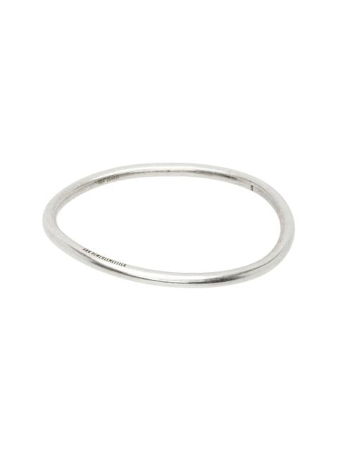 Ann Demeulemeester Silver Anouk Simple Bangle Bracelet