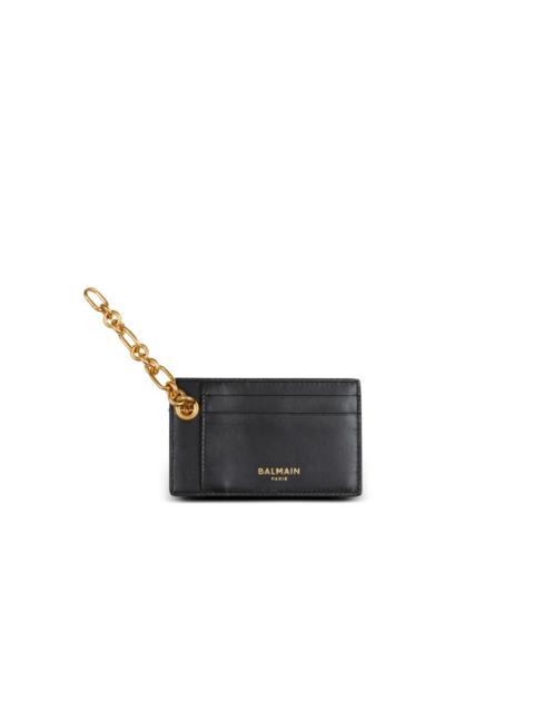 Balmain Pulse monogram jacquard card holder