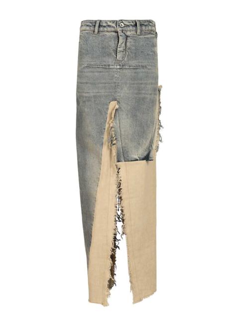 Rick Owens Rick Owens Women Denim Skirt