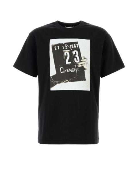 Givenchy Givenchy Men Black Cotton T-Shirt