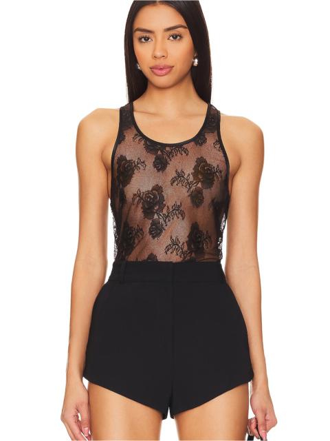 Fleur du Mal Unisex Bouquet Lace Tank