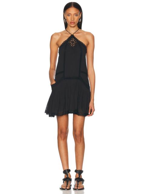 Nanushka XAVIERA - Slip satin mini dress - Brown terra