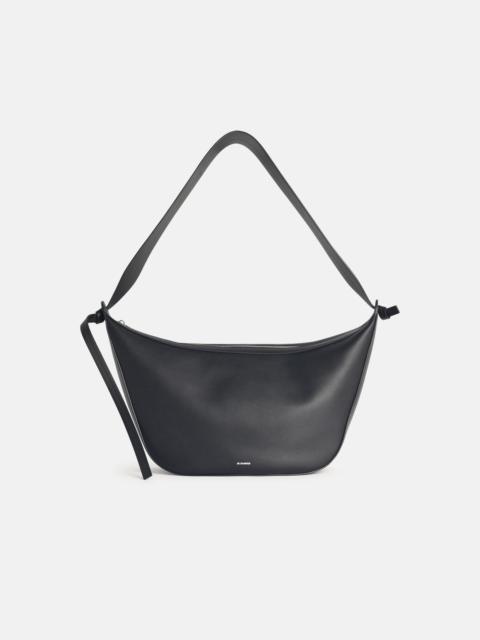 Jil Sander 'KNOT' BLACK LEATHER BAG