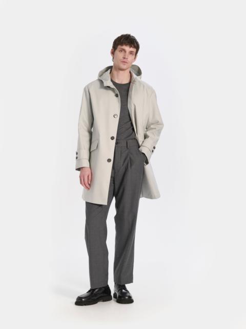 Mackintosh Humbie Raintec Mid Length Hooded Coat