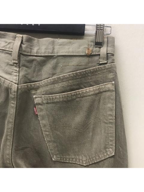 Levi's Vintage 90s Levis 553 Army green Faded Made in USA