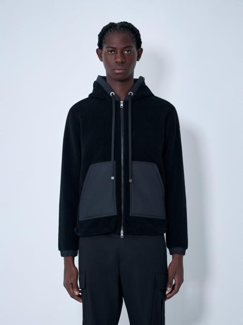 Moncler Teddy Zip-Up Cardigan