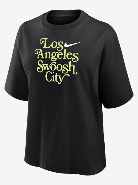 Nike Nike Swoosh Cities Los Angeles Women's Short-Sleeve Boxy T-Shirt