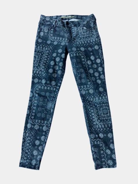 Other Designers Old Navy - Final Drop-DELETE❌Paislee Fullprint Pattern Skinny Kapital