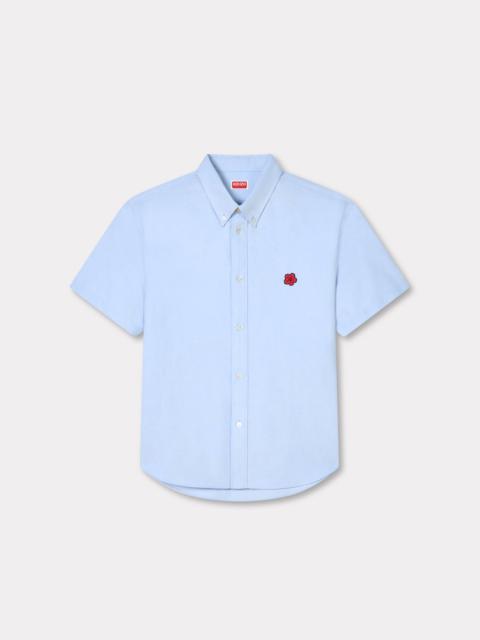 KENZO 'Boke Flower' short sleeve shirt in cotton oxford
