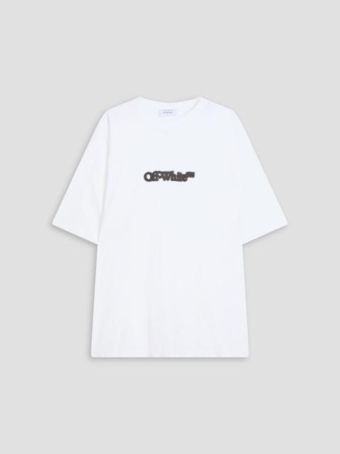 Off-White Printed cotton-jersey T-shirt