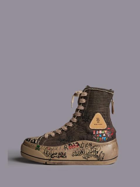 R13 DISTRESSED TALL KURT