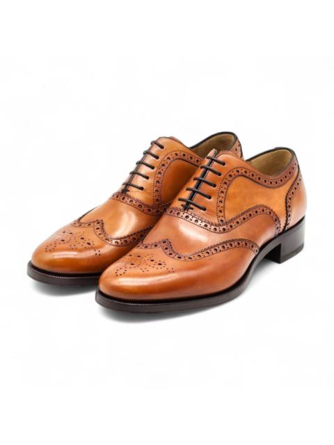 Christian Louboutin Brogue Leather Oxford Shoes Brown EU 40 US 7 - NWB $1295