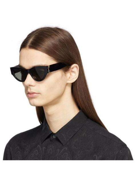 SAINT LAURENT NEW Saint Laurent SLM94 001 Black Grey Cat Eye Unisex Sunglasses