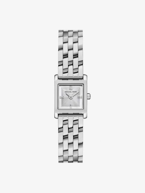 MICHAEL KORS Michael Kors Micro Georgie Quartz Silver Dial Ladies Watch MK4933