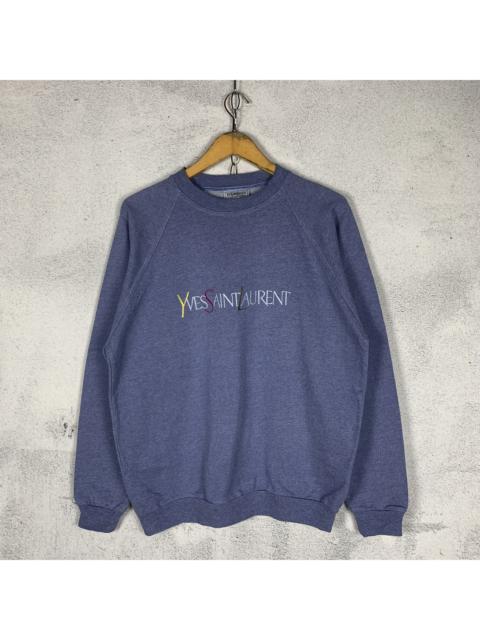 SAINT LAURENT Vintage Yves Saint Laurent YSL Sweatshirt Crewneck