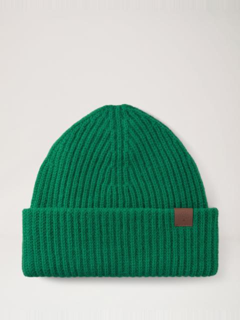 Mulberry Chunky Ribbed Beanie
Emerald Lambswool