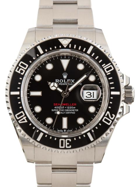 ROLEX Rolex Sea-Dweller Steel 126600 Black Dial