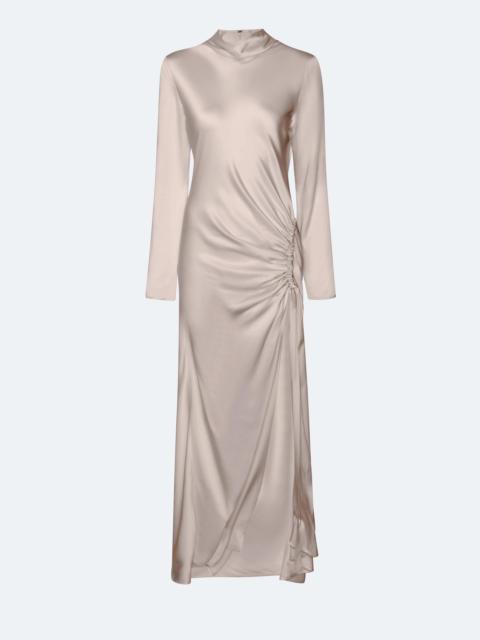 LAPOINTE Satin Tab Gown