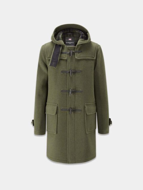 GLOVERALL Men's Morris Duffle Coat Loden