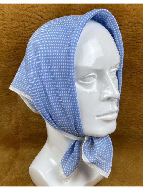 Ralph Lauren polka dot bandana handkerchief neckerchief scarf turban