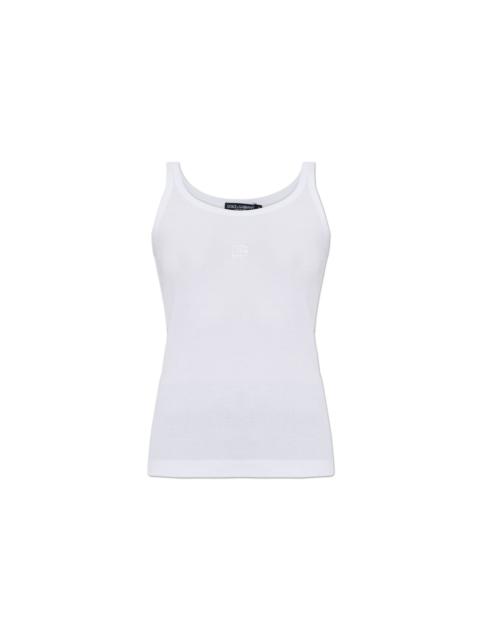 Dolce & Gabbana DOLCE & GABBANA White Tank Top New & Authentic (Women's size