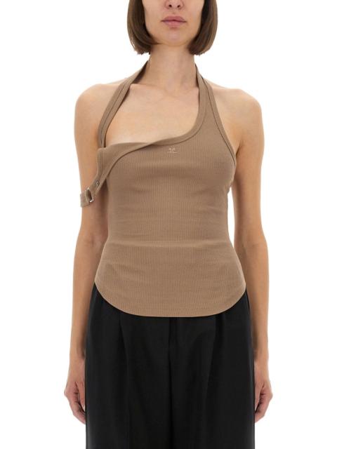 courrèges Courreges Women Asymmetrical Tank Top