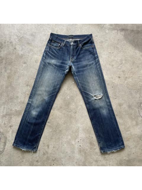 Other Designers W30💥 Vintage Japanese Faded Distressed Denim Jeans Pants