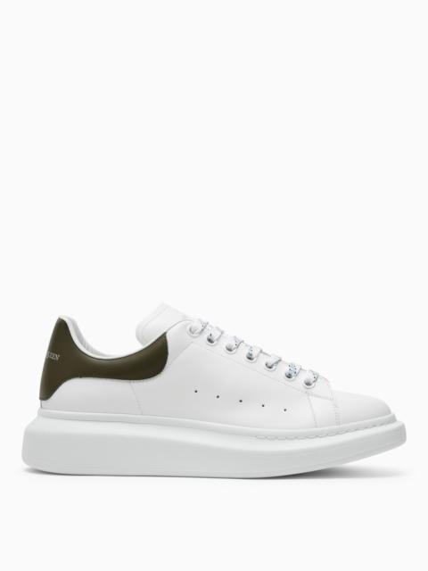 Alexander Mc Queen White/Khaki Oversize Sneakers