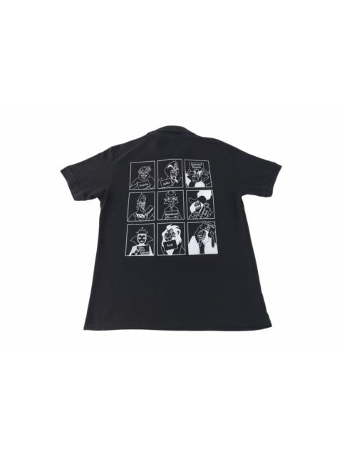 Other Designers Movie - 3-8 Villain Maze Disney Aladdin Movies Polo Tee T-shirt