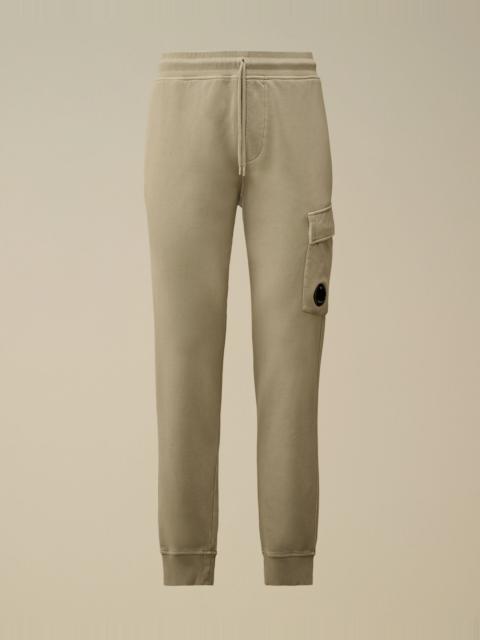 C.P. Company Brushed and Emerized Diagonal Fleece Cargo Lens Sweatpants