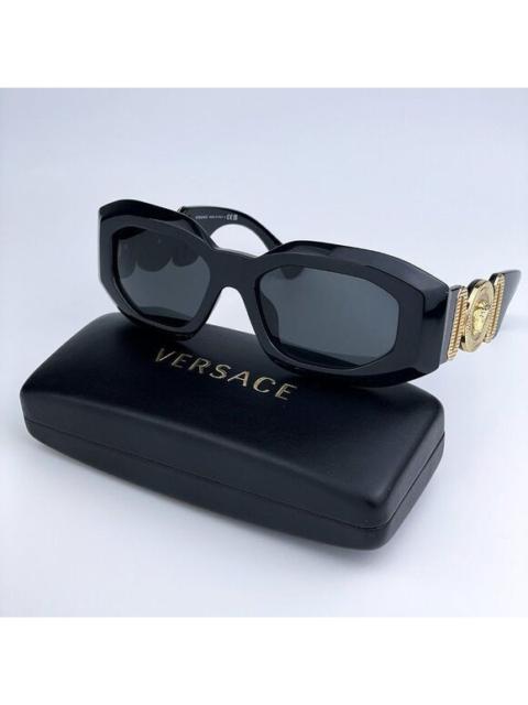 VERSACE NEW Versace VE4425U MAXI MEDUSA BIGGIE GB1/87 Black Gray Unisex Sunglasses