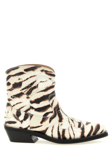 GANNI Ganni Women Western Ankle Boots