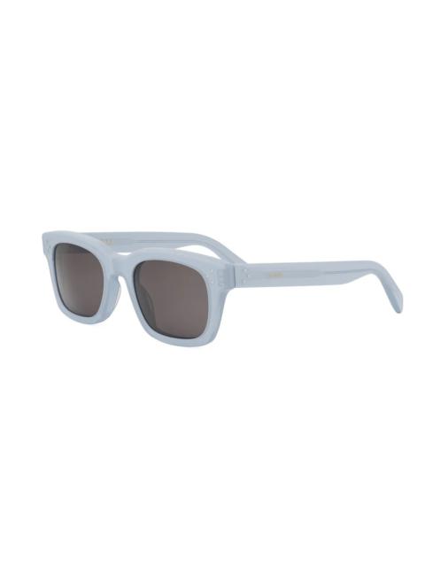 CELINE Celine 3 Dots Smoke Square Men's Sunglasses CL40232I 20A 51