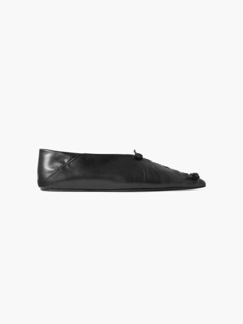Jil Sander Leather point-toe flats