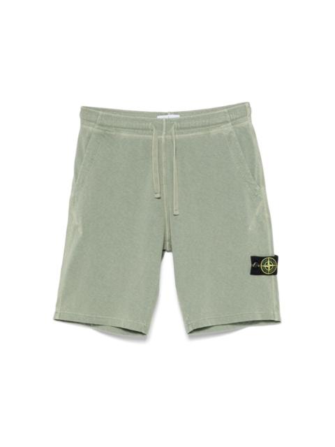 Compass-badge track shorts