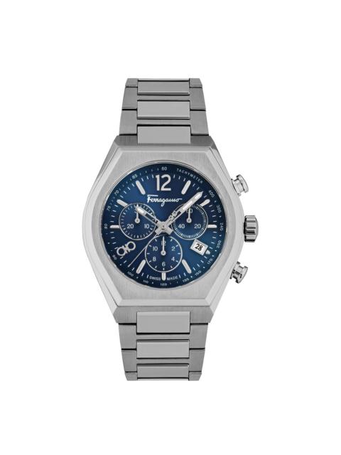 FERRAGAMO Ferragamo Men's Tonneau Chrono Watch
