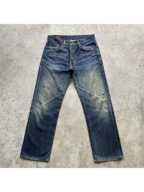 Other Designers Vintage Distressed Edwin 503 Jeans Faded Denim Pants W30
