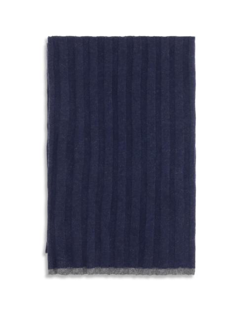 Brunello Cucinelli Brunello Cucinelli Cashmere Scarf Navy Men