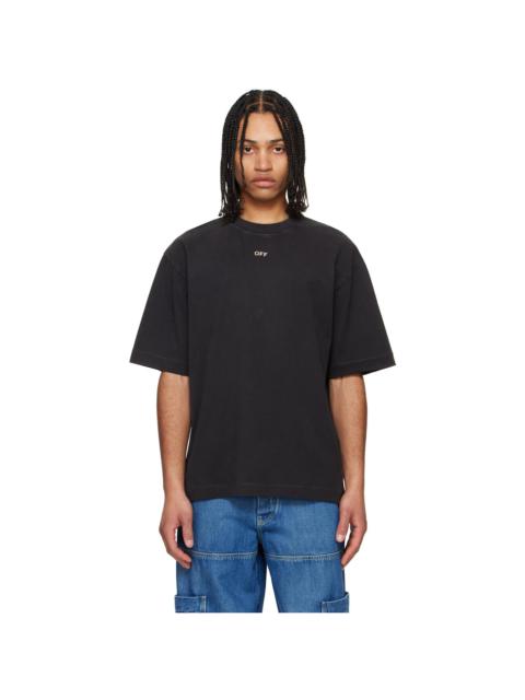 Off-White Black Short Sleeve Martyrdom Arrow Skate T-shirt